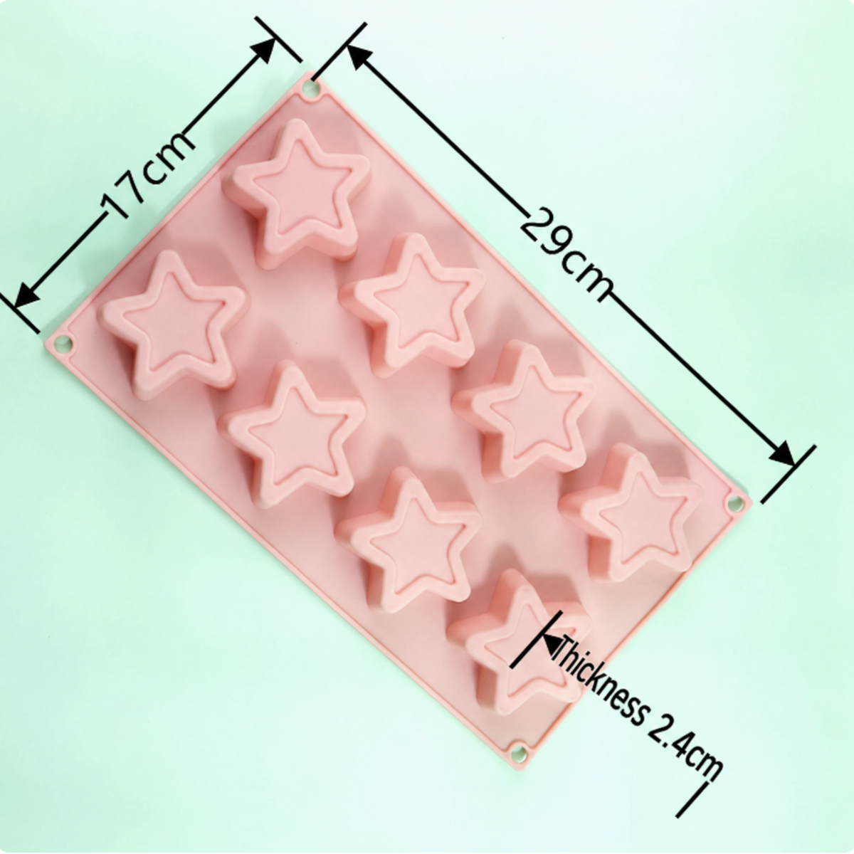 Five-Point Star Silicone Mousse Cake Mold