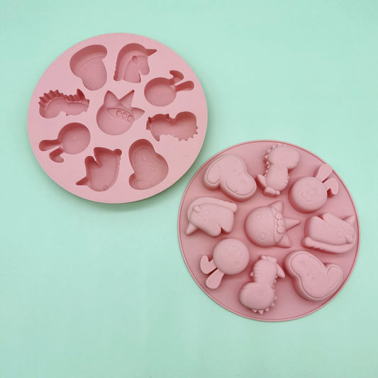 Animal Shape Silicone Mold for Baby Food