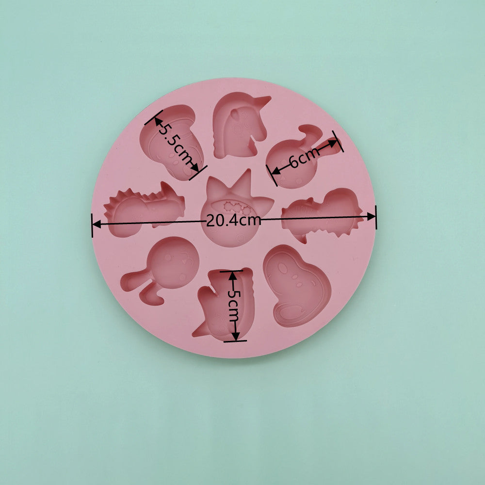 Animal Shape Silicone Mold for Baby Food