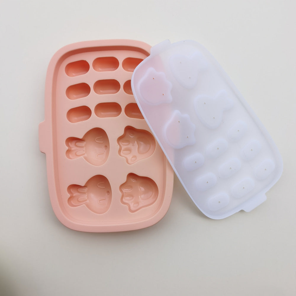 Rabbit Bear Paw Silicone Steaming Mold for Baby Food