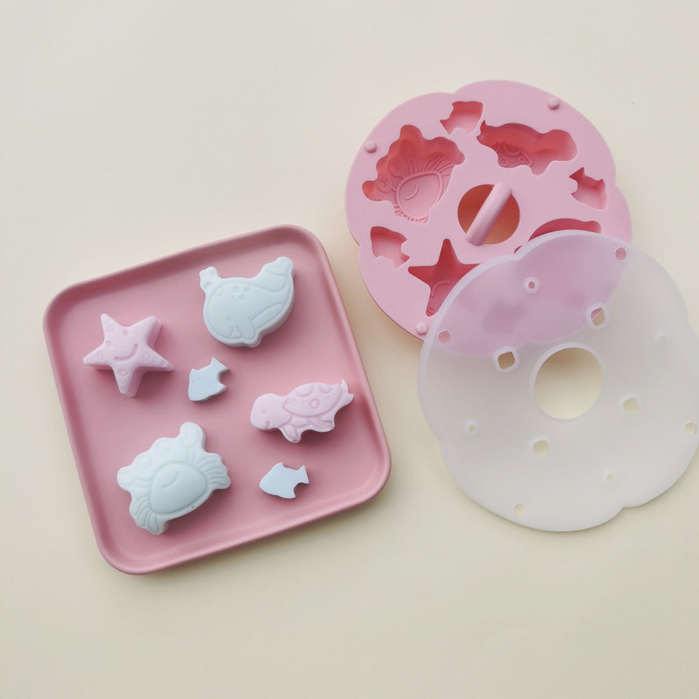 Ocean Animal Silicone Steaming Mold