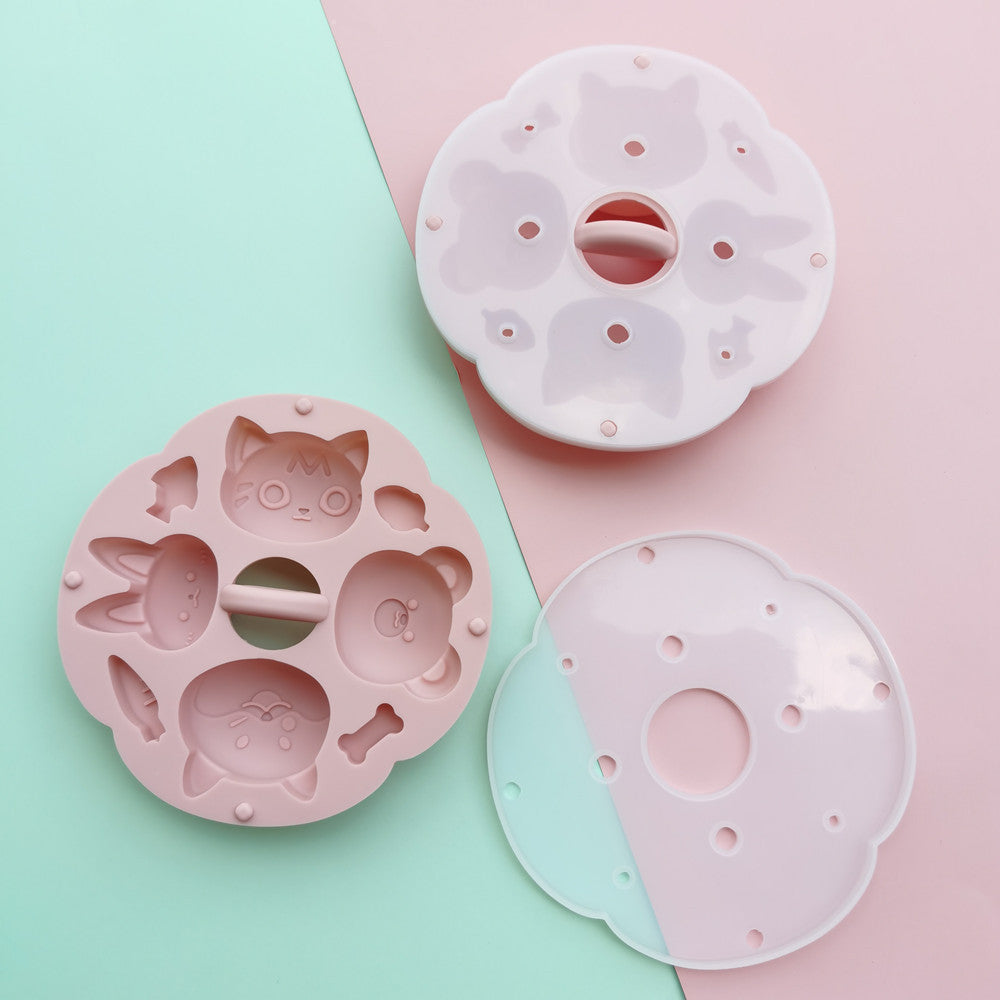 Cat Bunny Animal Silicone Steaming Mold