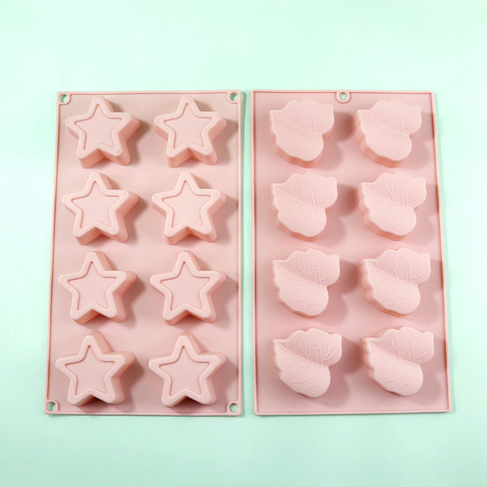 Five-Point Star Silicone Mousse Cake Mold