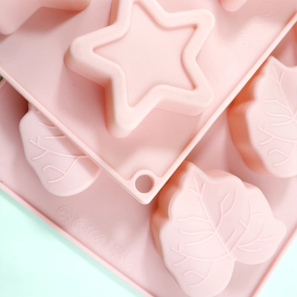 Five-Point Star Silicone Mousse Cake Mold