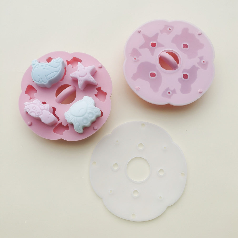 Ocean Animal Silicone Steaming Mold